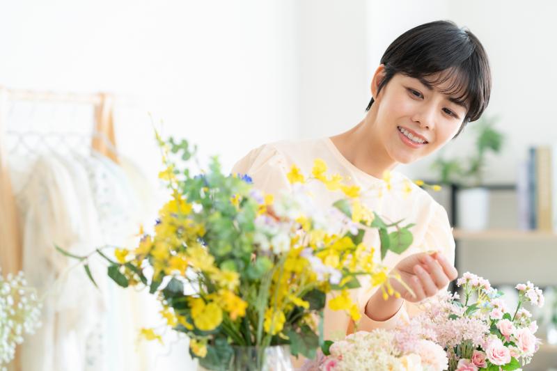 花屋の楽しさ以外の魅力
