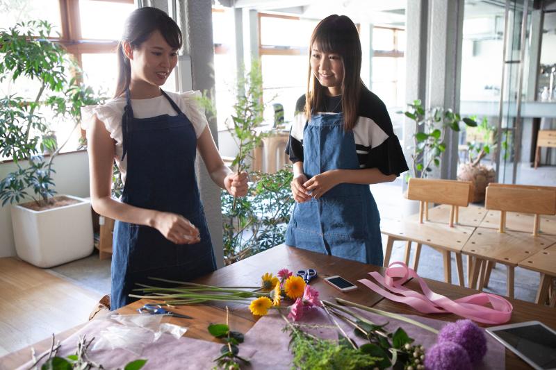 花屋 成長 イメージ